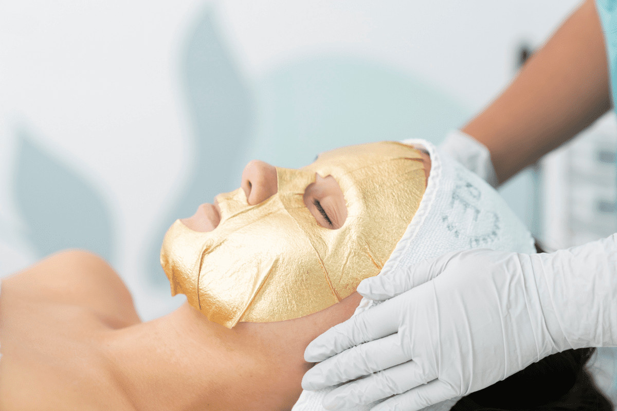 gold facial benefits