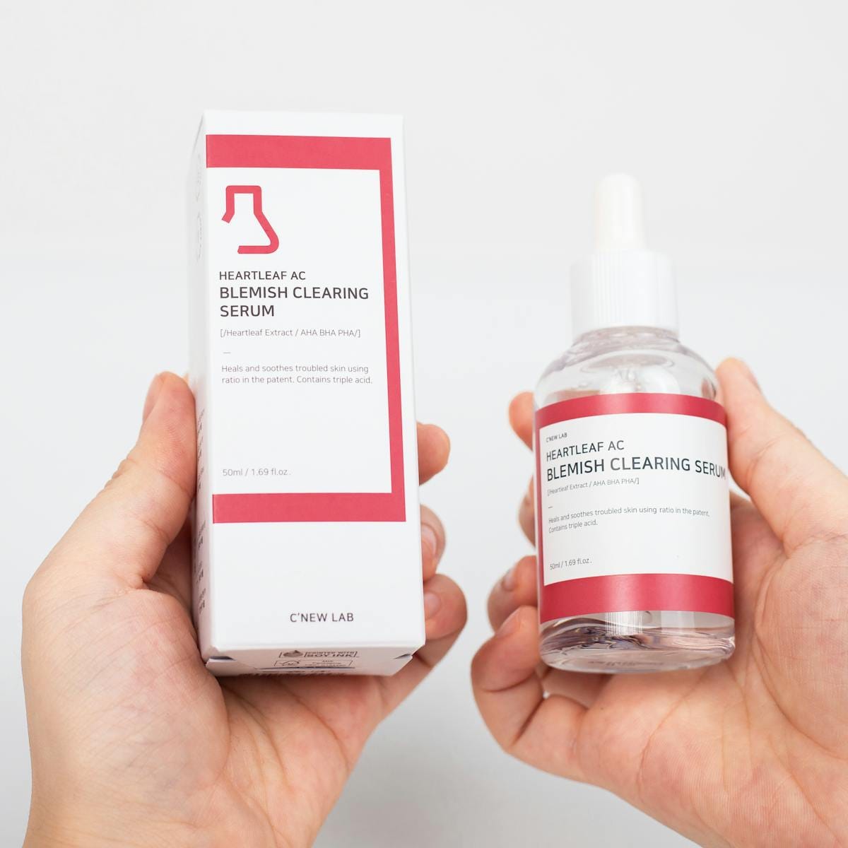Skincare routine with azelaic acid serum applied to face for clear and smooth skin results