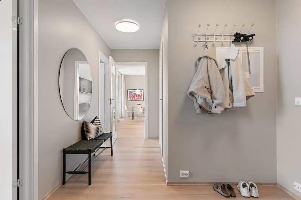 French Country Flooring: The 5 Best Options and How to Choose 5 pale limestone floor in neutral hallway setting