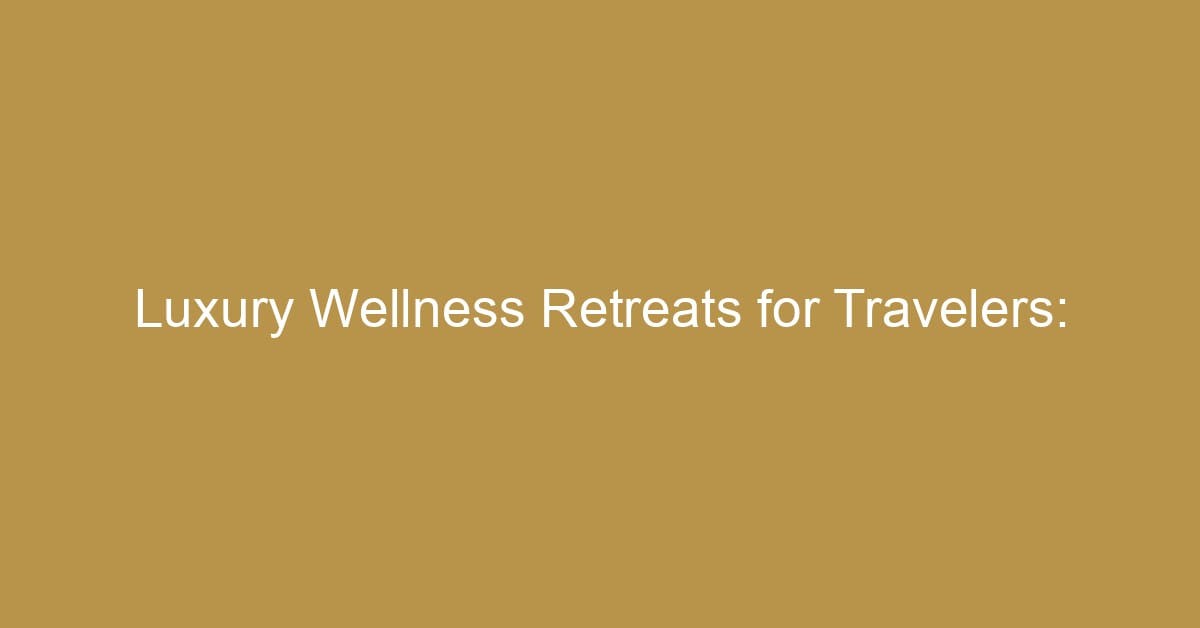 travel wellness tips for staying healthy on the go