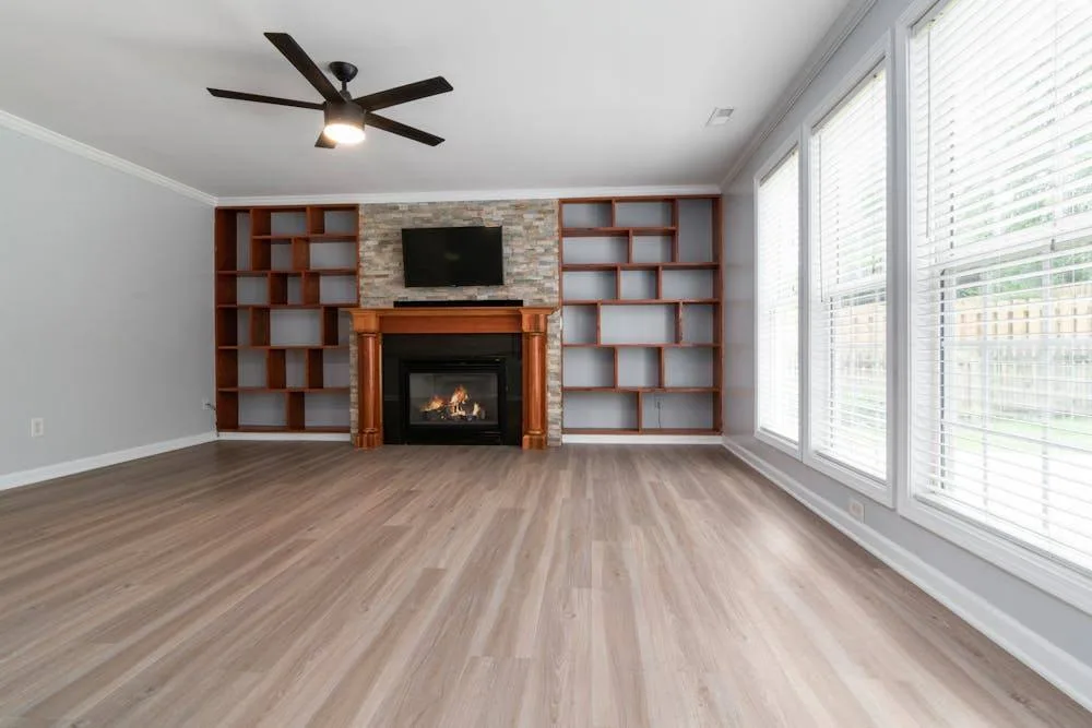 French Country Flooring: The 5 Best Options and How to Choose 4 wide plank wood floor in open plan living space