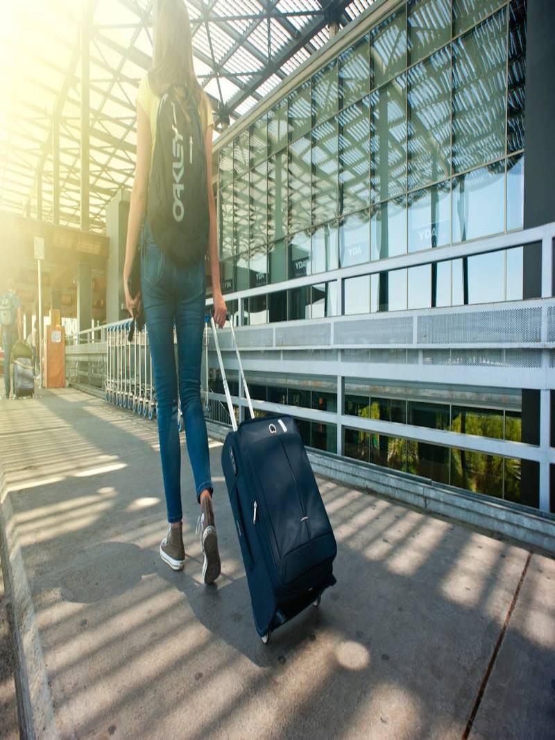 can you bring a cart on a plane travel tips airport portrait