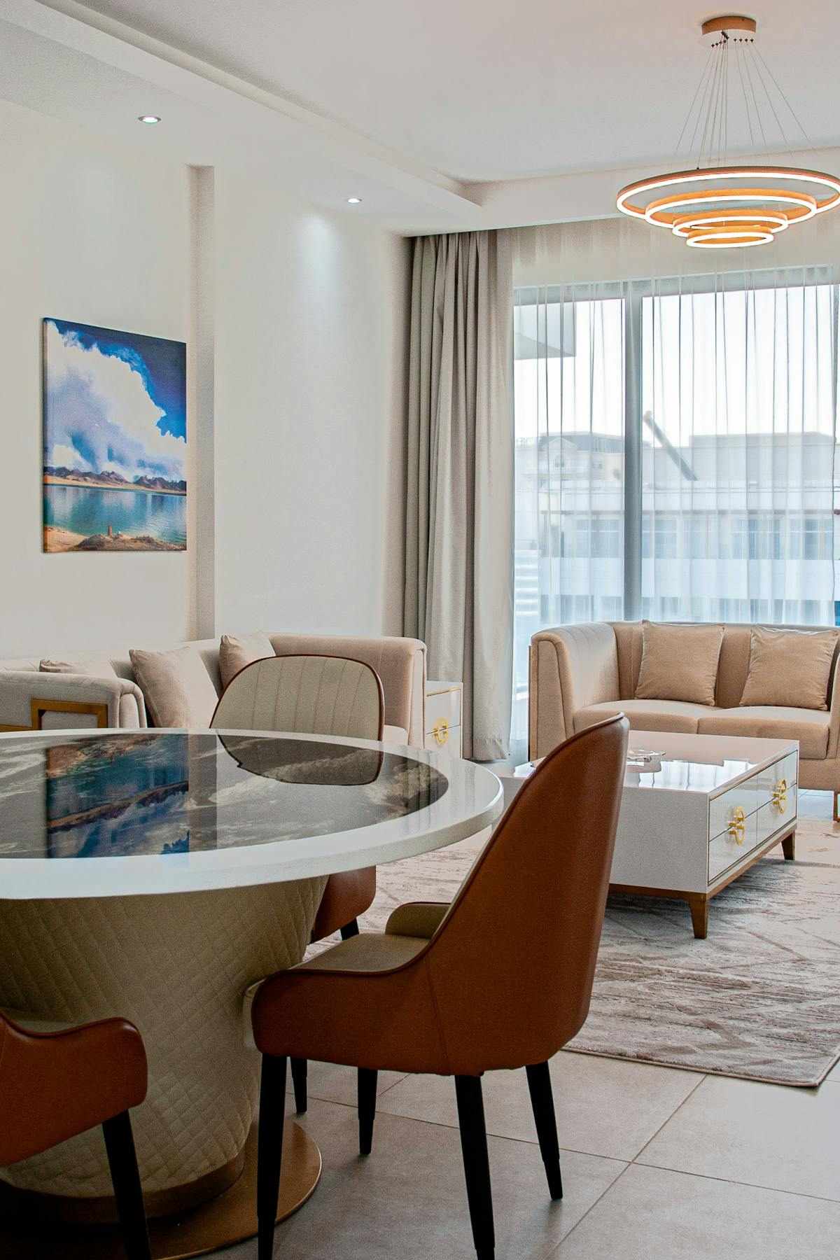 Quiet luxury living room modern interior design featured