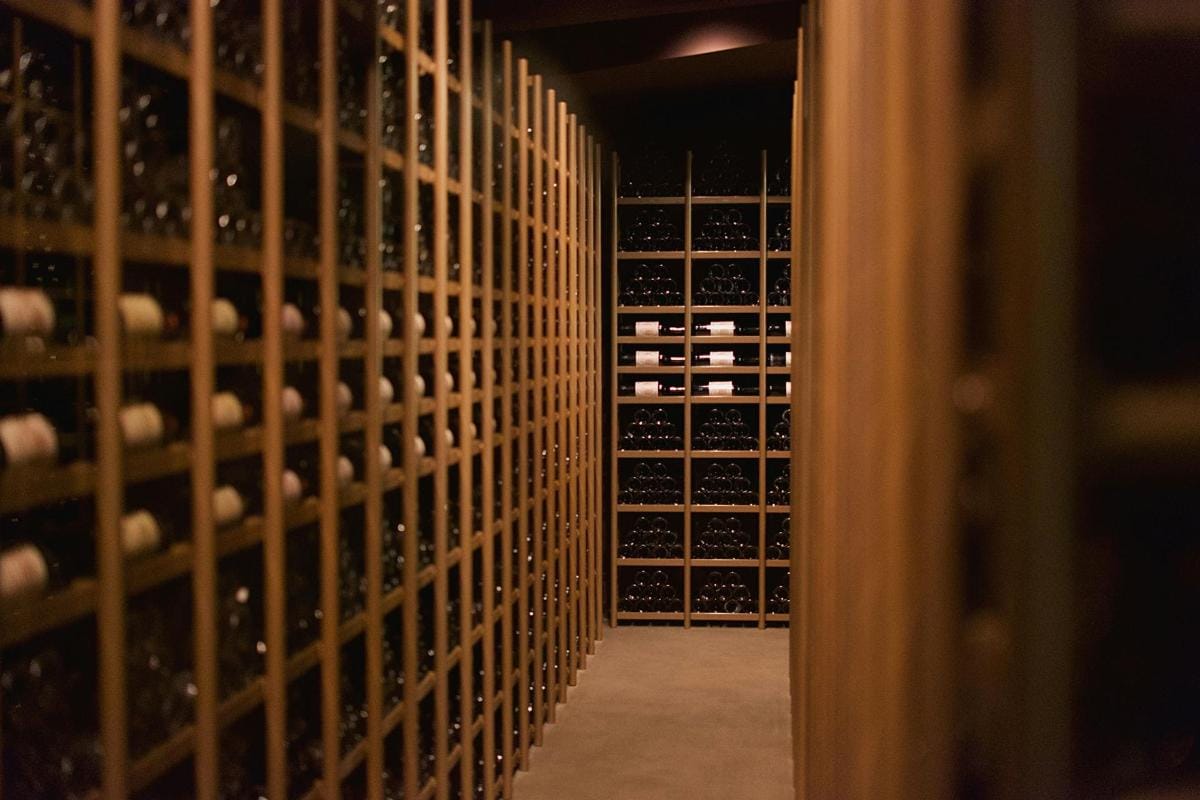 Wine cellar barrels representing the award-winning wines at smith mountain lake wineries
